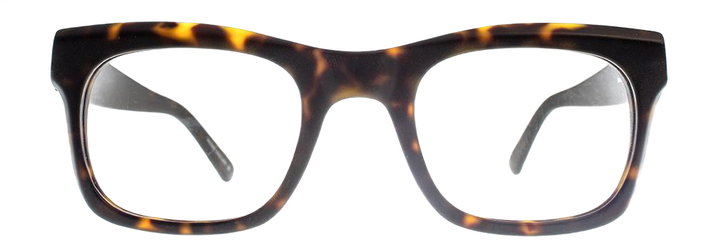 Matt Dark Tortoiseshell - Front