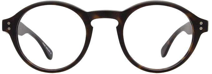 Matt Dark Tortoiseshell - Front