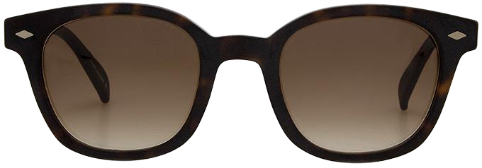 Matt Dark Tortoiseshell - Front