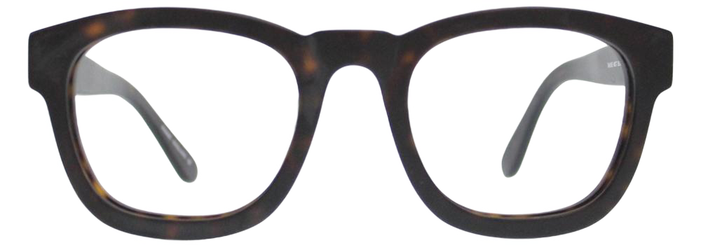 Matt Dark Tortoiseshell - Front