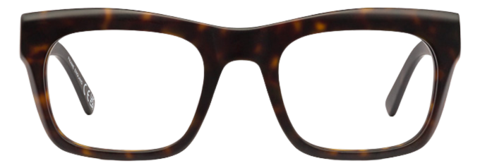 Matt Dark Tortoiseshell - Front