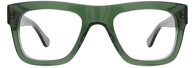 Green Transparent - Front